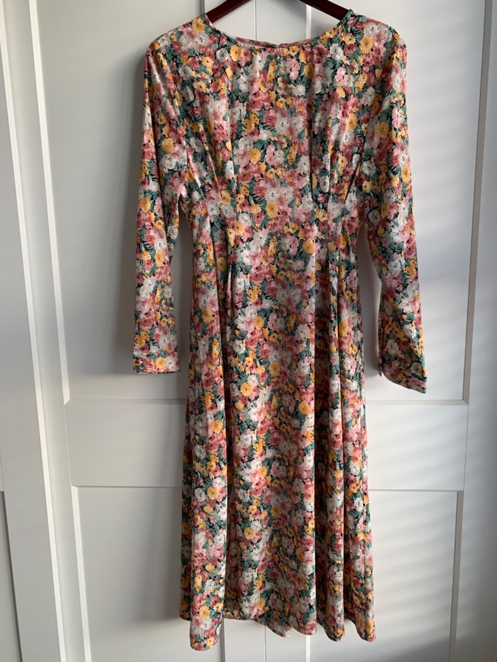 Garden of Angels summer floral midi dress size L
